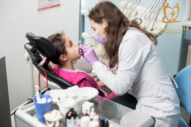 Healthy and confident smile after modern dental treatment