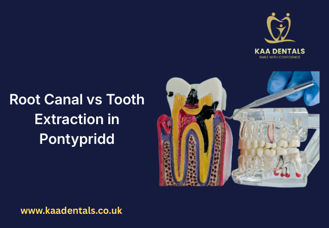 Root canal and tooth extraction treatment options explained by a dentist