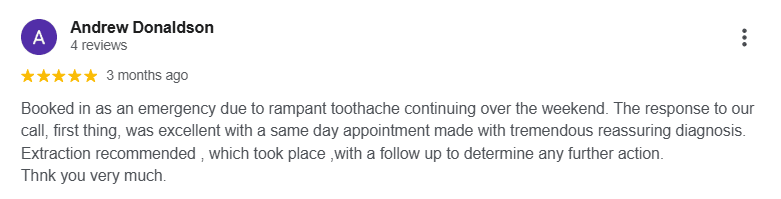 KAA Dentals Testimonial 2